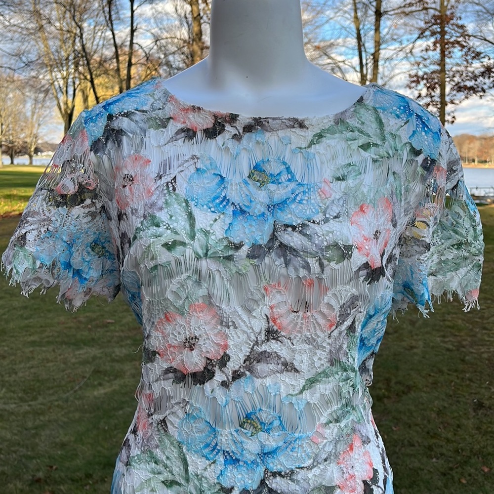 Preston & York lovely pastel sheath dress 18 - Picture 2 of 12